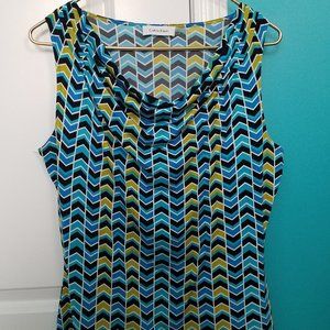 Calvin Klein Sleeveless Cowl Neck top Size Medium